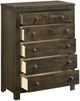 New Classic® Home Furnishings Blue Ridge Rustic Gray Chest-2