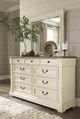 Signature Design by Ashley® Bolanburg Two-Tone Dresser and Mirror Set-3
