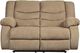 Signature Design by Ashley® Tulen Mocha Reclining Loveseat-1