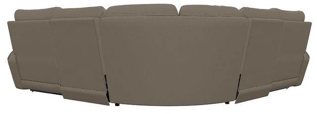 La-Z-Boy® Maddox 5-Piece Fossil Curve Manual Reclining Sectional-2