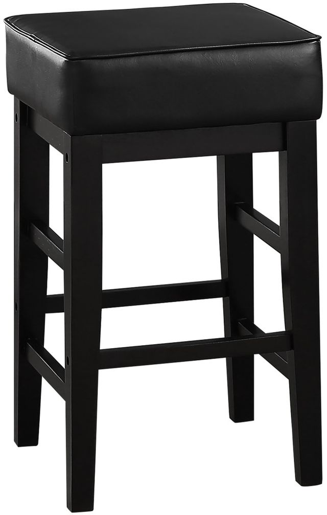 Mazin Furniture Pittsville Black Counter Stool-0