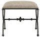 Currey & Company Agora Calcutta Peppercorn Ottoman-0