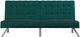dhp furniture® Emily Green Convertible Futon-3