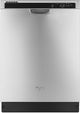Whirlpool® 24" Monochromatic Stainless Steel Built In Dishwasher -0