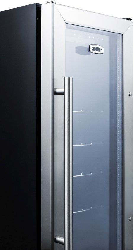 Summit® Commercial Series 12" 2.2 Cu. Ft. Stainless Steel Beverage Center-3