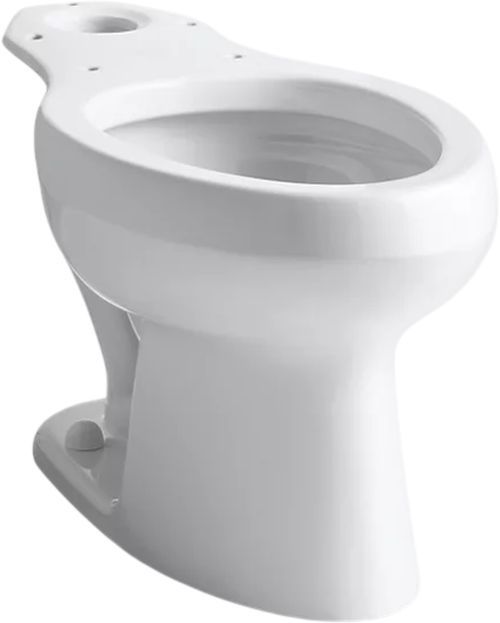 KOHLER® Wellworth® White Elongated Toilet Bowl-0