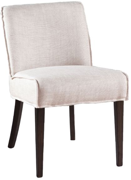 Home Trends & Design Buddy Beige/Gray Septarian Dining Chair-0