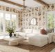 TOV Furniture Perry 6-Piece Cream Sectional-1