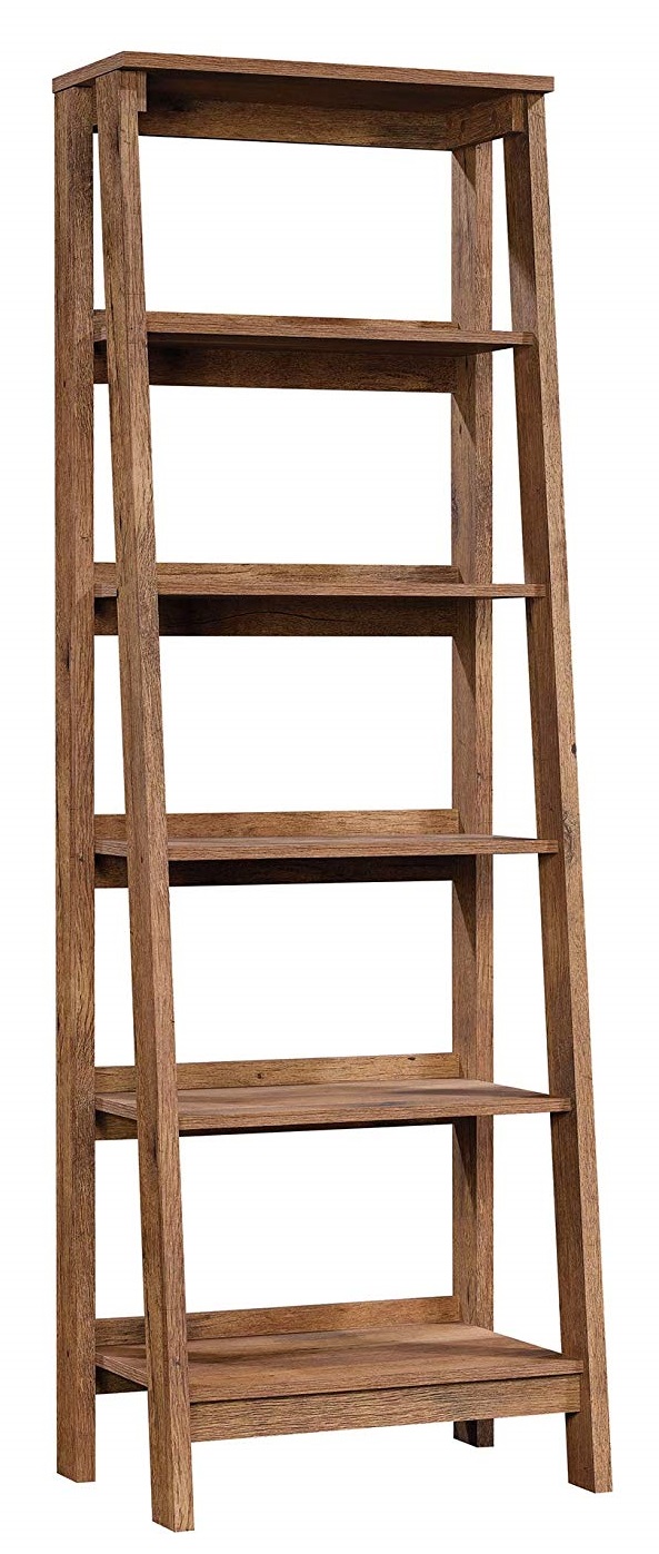 Sauder® Trestle® Vintage Oak® 5-Shelf Bookcase | Big Sandy
