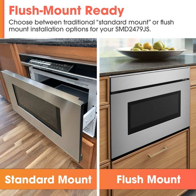 Sharp® 1.2 Cu. Ft. Stainless Steel Microwave Drawer™ -16