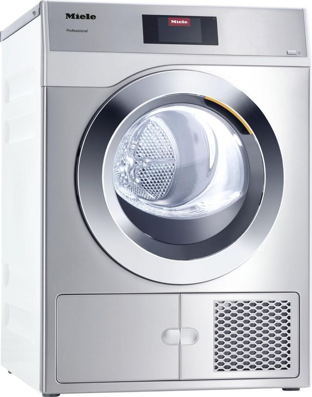 Miele 4.6 Cu. Ft. Stainless Steel Front Load Ventless Electric Dryer-1