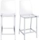Elements International Zane Clear Counter Stool-4