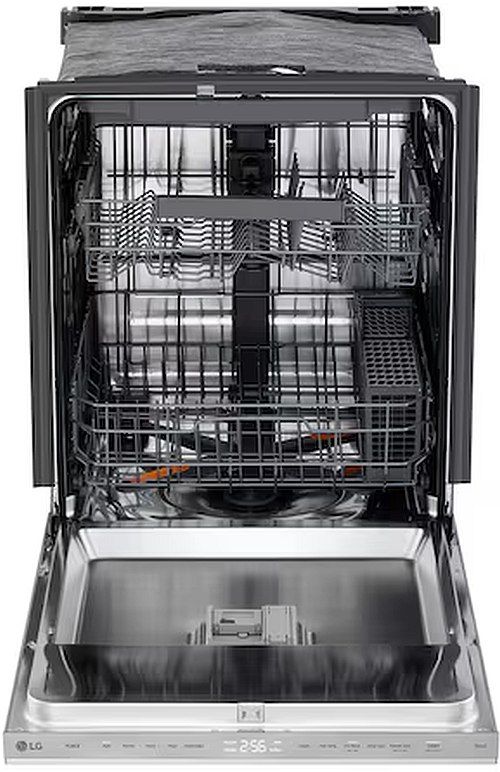 LG FlushFit™ 24" Stainless Steel Top Control Built-In Dishwasher with QuadWash® Pro-1