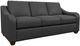 La-Z-Boy® Charlie Navy Leather Queen Sleep Sofa-0