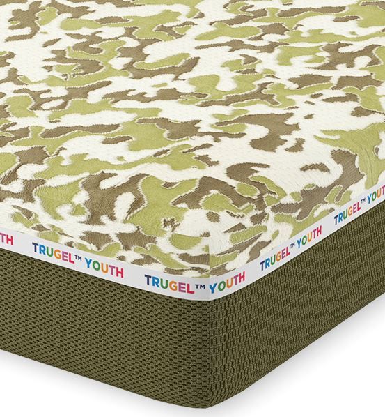 Glideaway® Youth Camouflage Full Memory Foam Mattress-1