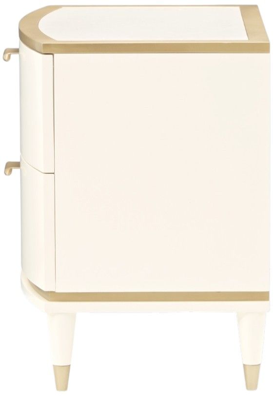 Michael Amini® La Terrazza Creamy Pearl Nightstand-2