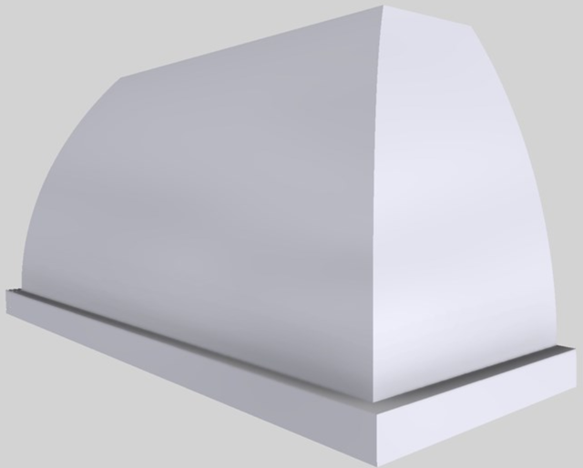 Vent-A-Hood® Designer Series 60" White Wall Mounted Range Hood-2