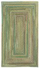 Capel Rugs Bear Creek Sage 27" x 9' Concentric Runner Rug-0