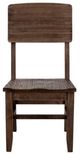 International Furniture Direct Sahara Caramel Side Chair-3