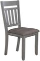 Liberty Furniture Newport 7-Piece Carbon Gray/Smokey Gray Trestle Dining Set-3