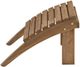 Linon Adirondack Brown Wooden Ottoman-4
