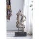 A & B Home Brown Abstract Table Accent Sculpture-5