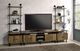 ACME Furniture Ensata II Rustic Oak/Black Side Pier-1