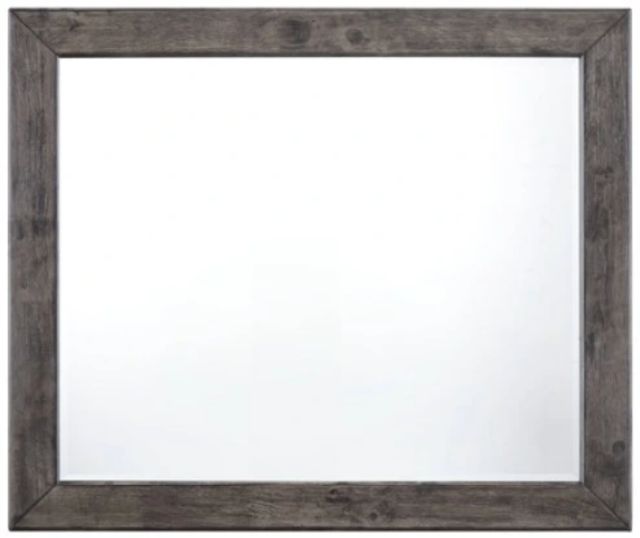 American Wholesale Furniture Nathan Distressed Gray Oak Mirror-0