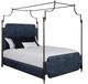 Wesley Allen Customizable California King Upholstered Canopy Bed-0