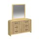 Elements International Ridgemont Natural 3pc Queen Storage Bedroom-3