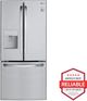 LG 30" 21.8 Cu. Ft. Stainless Steel French Door Refrigerator-1