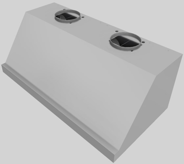Vent-A-Hood® 48" Wall Mounted Range Hood-Stainless Steel-4