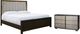 Signature Design by Ashley® Maretto 2-Piece Two-tone Queen Upholstered Panel Bed Set-0