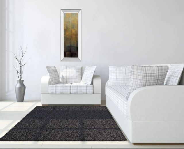 Classy Art Modra II by Pasion Mirror Framed Wall Art-2