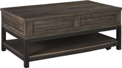 Signature Design by Ashley® Johurst Grayish Brown Lift Top Cocktail Table