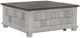 Liberty Furniture River Place Riverstone White/Tobacco Lift Top Storage Cocktail Table-0