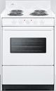 Summit® 24" White Freestanding Electric Range-0