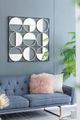 A & B Home Harley Black Mirror -5