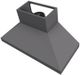 Vent-A-Hood® 60" Gunsmoke Euro-Style Wall Mount Range Hood-1