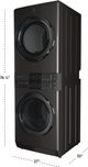 Electrolux 600 Series Titanium Electric Laundry Center, 4.5 Cu. Ft. Washer, 8.0 Cu. Ft. Dryer-2