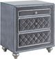 Crown Mark Cameo Gray Nightstand-0