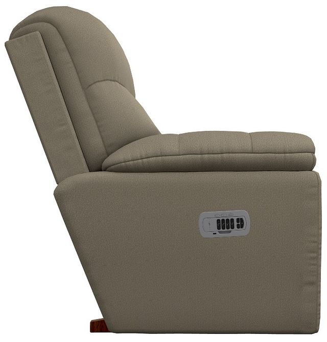 La-Z-Boy® Morrison Sable Power Rocking Recliner with Headrest and Lumbar-3