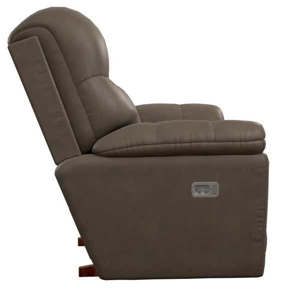 La-Z-Boy® Morrison Mink Power Rocking Recliner with Headrest-2