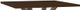 Amisco Customizable Asterisk 36" Square Walnut Bar Table with Metal Stand-1