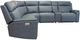 Flexsteel® Vernon 6-Piece Admiral Power Reclining Sectional with Power Headrest and Lumbar-4