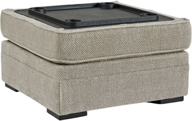 Benchcraft® Calnita Battelle Sisal Storage Ottoman-3