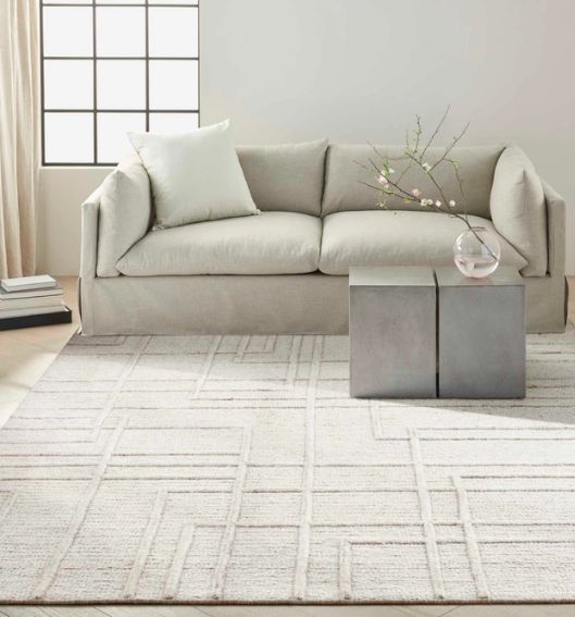 Nourison Home™ CK045 Impressions Ivory 5'x7' Area Rug-1