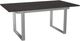 Amisco Customizable Burton 96" Rectangular Extendable Table with 1" Thermo Fused Laminate Top and 1 Leaf-0