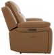 Liberty Furniture Callihan York Butternut Leather Power Reclining Loveseat with Console-5