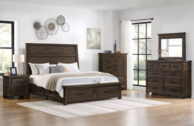 Elements International Colorado City Charcoal Dresser-1